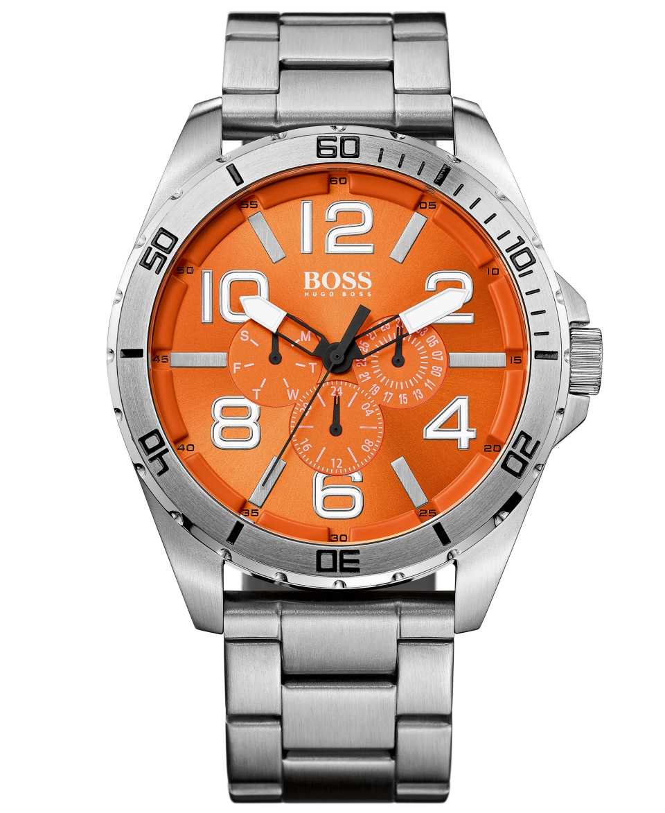 Hugo Boss Mens Boss Orange Stainless Steel Bracelet Watch 48mm 1512944   Watches   Jewelry & Watches