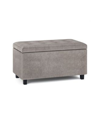 Космополитичный пуфик для хранения вещей Simpli Home