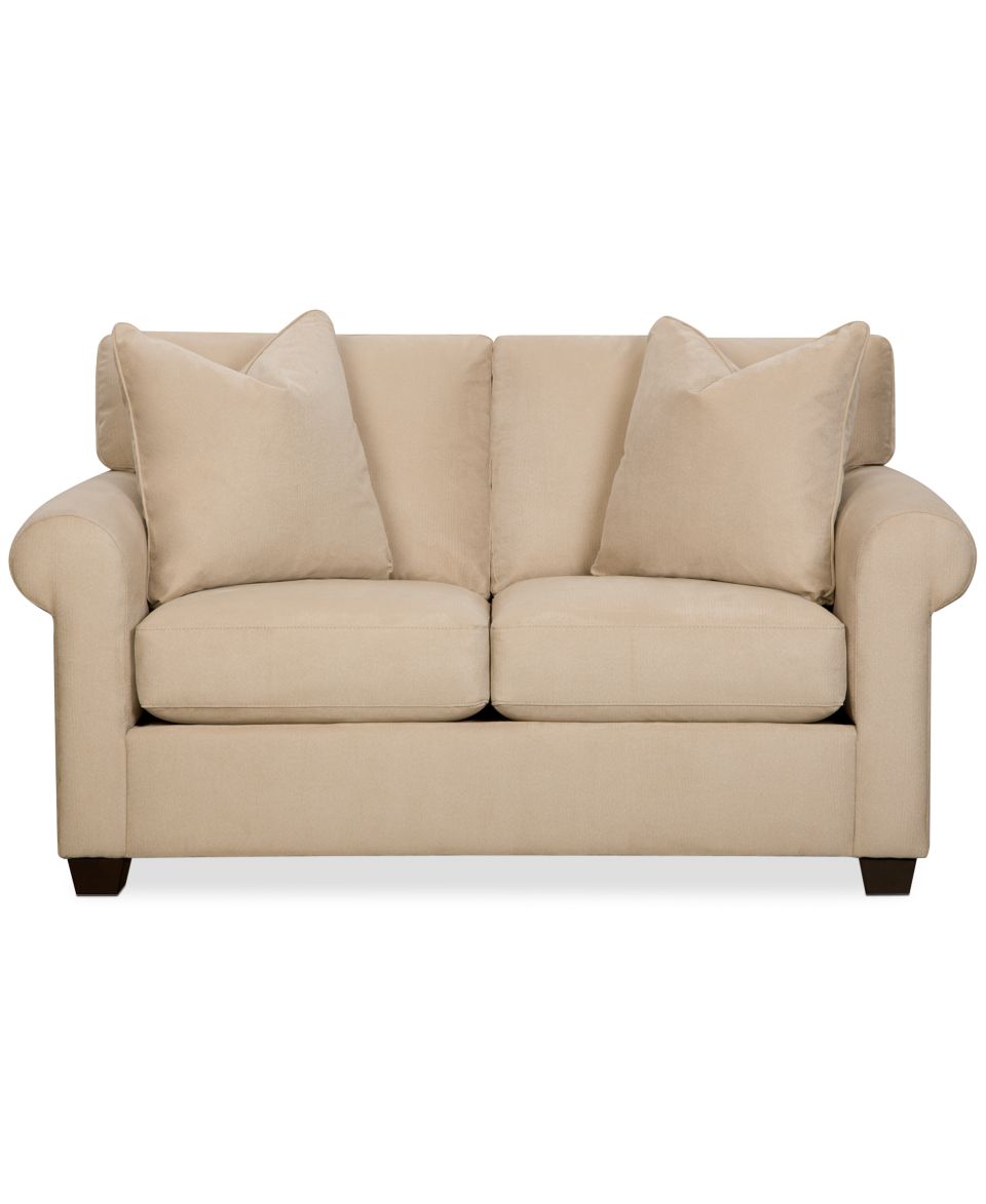 Dial Fabric Loveseat, 67W x 42D x 37H Custom Colors