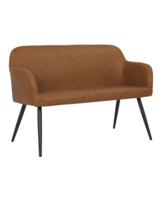 Промышленная скамья Daniella с высокой спинкой