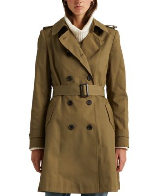 ralph lauren trench coat petite