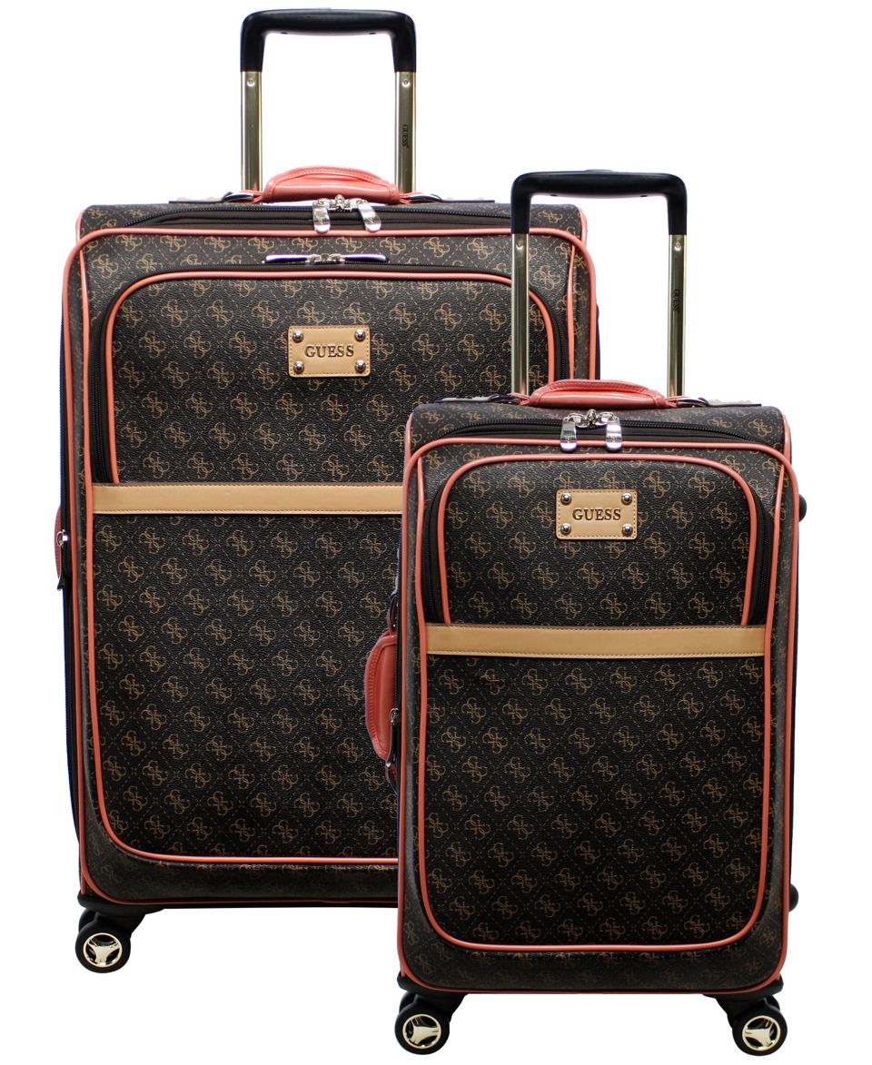 GUESS? Frosted Spinner Luggage   Luggage Collections   luggage