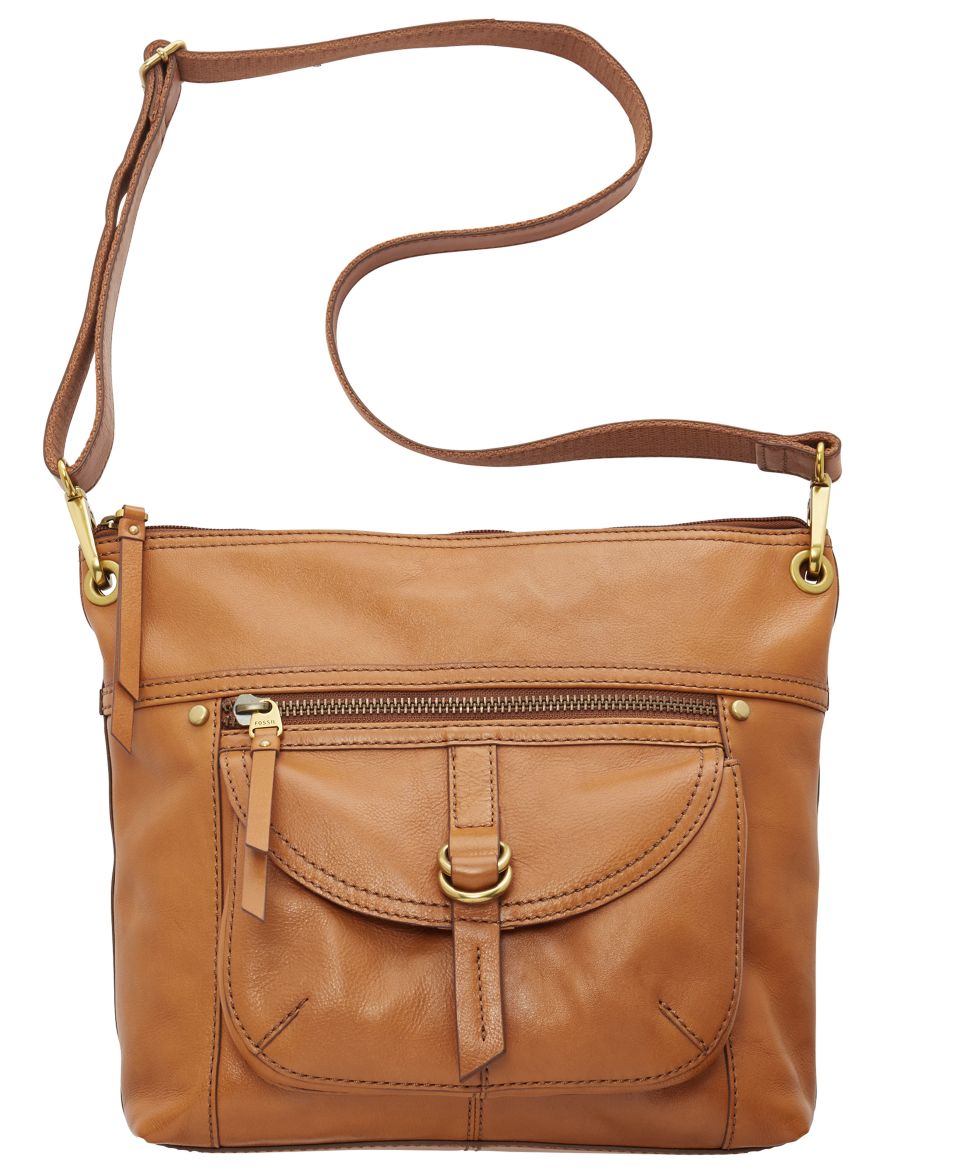 Fossil Explorer Leather Crossbody   Handbags & Accessories