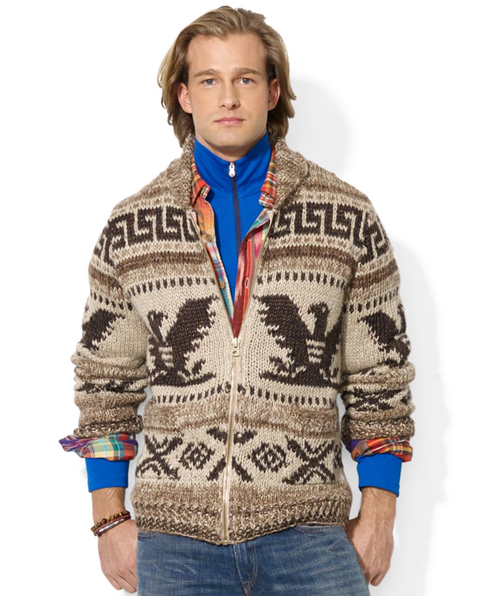 Polo Ralph Lauren Shawl Collar Cotton Cardigan   Sweaters   Men
