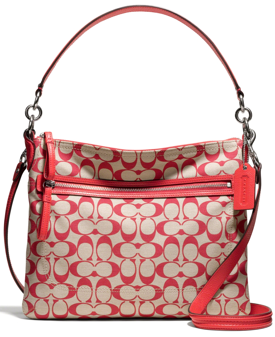 COACH POPPY PERRI HIPPIE IN SIGNATURE FABRIC