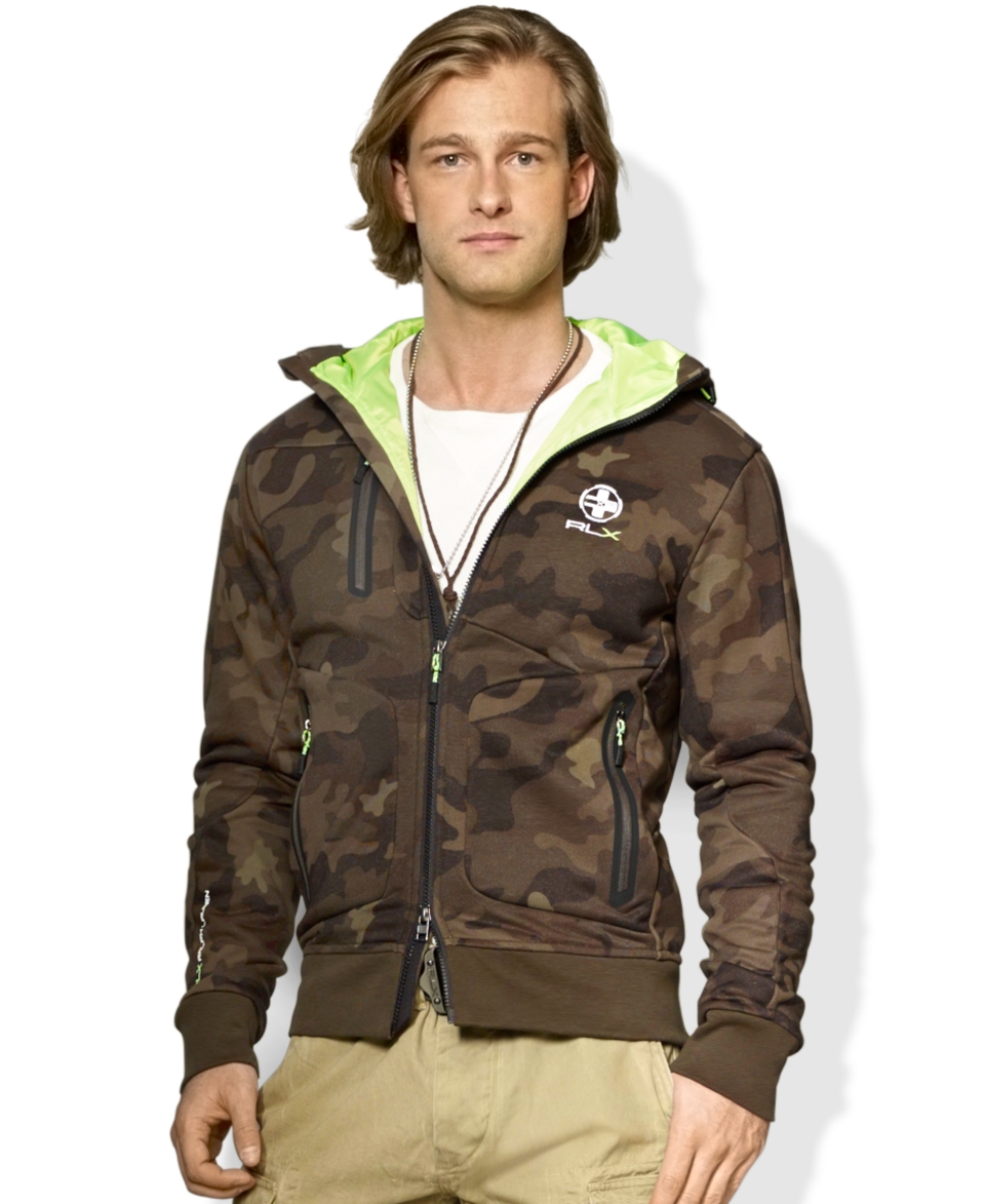Polo Ralph Lauren RLX Camouflage Fleece Jacket   Coats & Jackets   Men