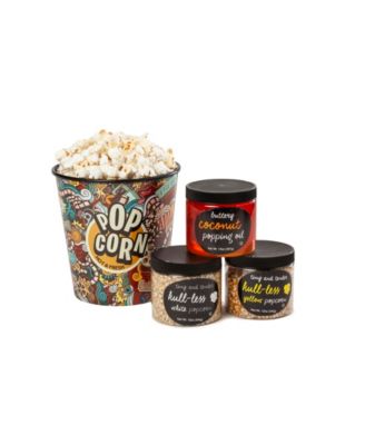 Набор для приготовления попкорна Wabash Valley Farms Deluxe без кожуры, набор из 4