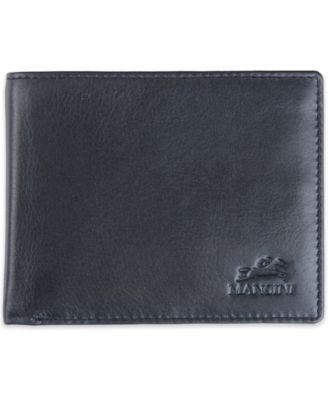 Мужской кошелек двойного сложения Bellagio Collection Center Wing с кармашком для монет