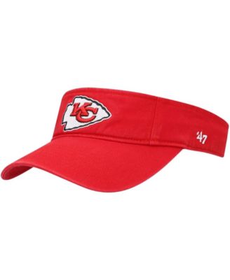 Мужская красная куртка Kansas City Chiefs с красным козырьком