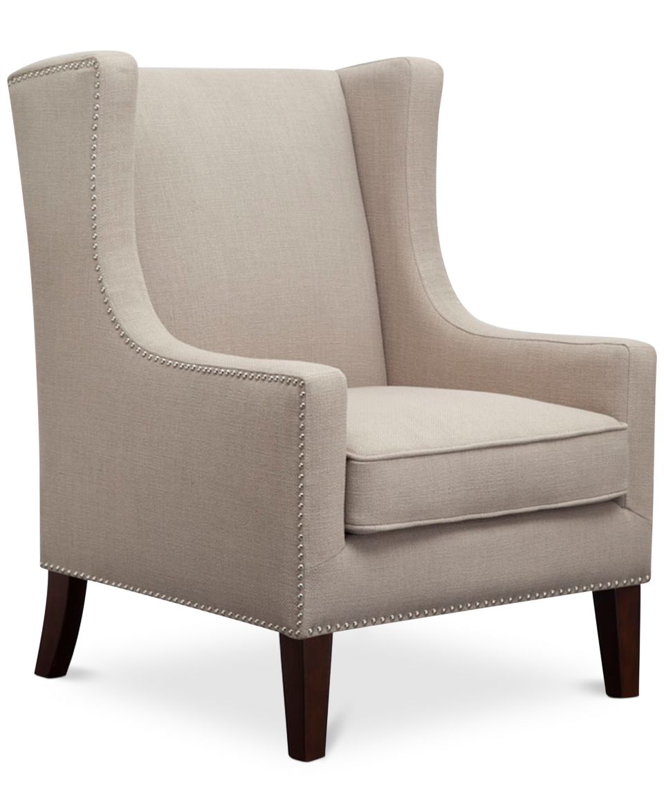 Martha Stewart Collection Living Room Chair, Saybridge Accent Wing