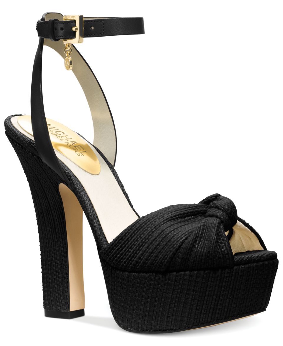 MICHAEL Michael Kors Adria Ankle Strap Platform Sandals   Shoes