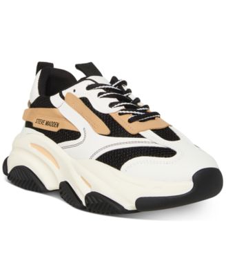 Массивные кроссовки на шнуровке Steve Madden Womens Possession 19290₽