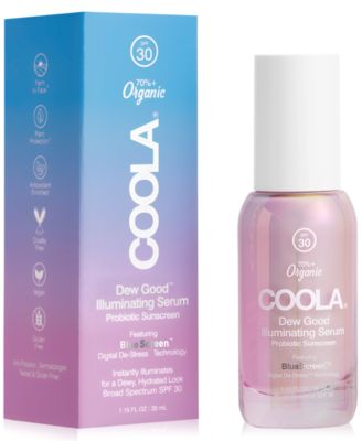 COOLA Coola Dew Хорошая осветляющая сыворотка Солнцезащитный крем SPF 30