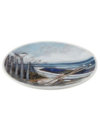 Круглое блюдо из сертифицированных международных куликов