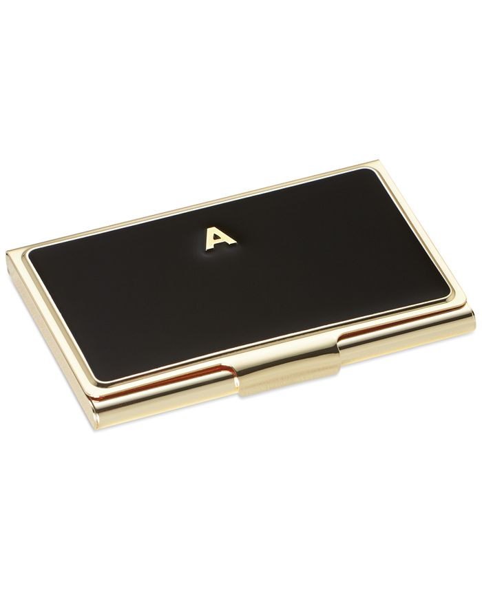 kate spade new york one in a million initial business card