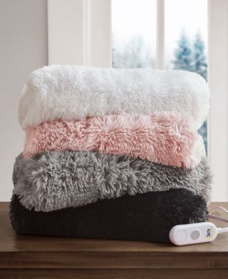 Накидка из искусственного меха в стиле электрик Serta Shaggy, 50 x 60 дюймов