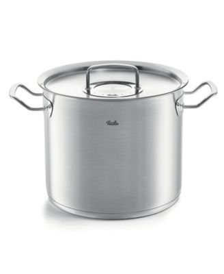 Кастрюля для бульона Fissler Original-Profi Collection из нержавеющей стали емкостью 14,8 литра с крышкой
