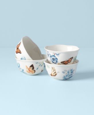 Миски-ассорти Lenox Butterfly Meadow Blue, набор из 4 штук