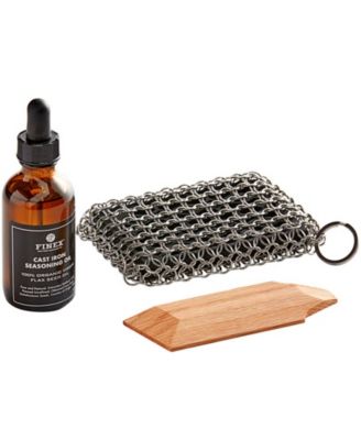 Набор для ухода за посудой Lodge Cast Iron Finex из 3 предметов