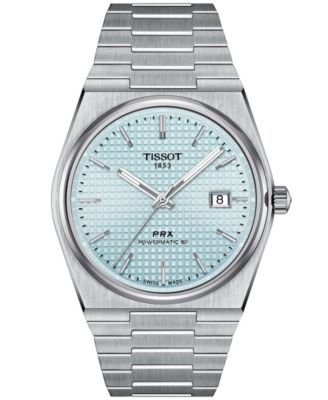 Мужские швейцарские автоматические часы Tissot PRX с браслетом из нержавеющей стали 40 мм