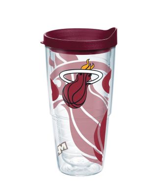 Настоящий классический стакан Tervis Tumbler Miami Heat объемом 24 унции