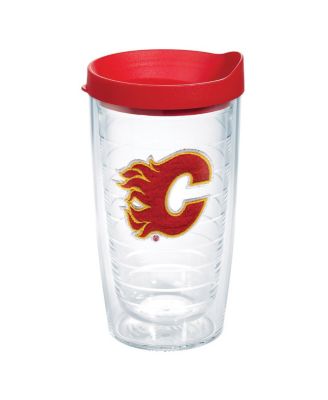Классический стакан с эмблемой Tervis Tumbler Calgary Flames объемом 16 унций
