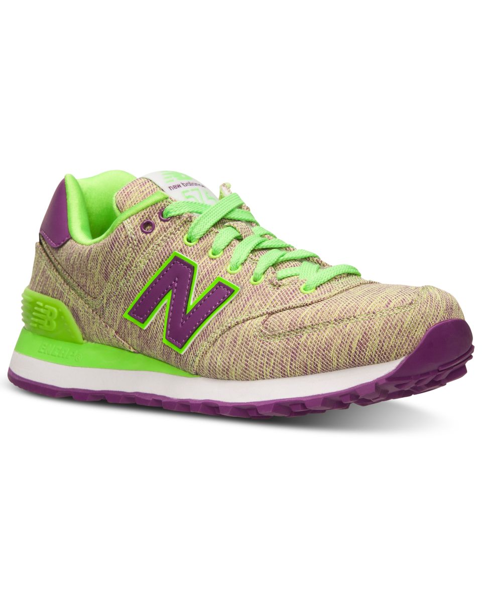 New Balance Womens 574 Glitch Casual Sneakers from Finish Line