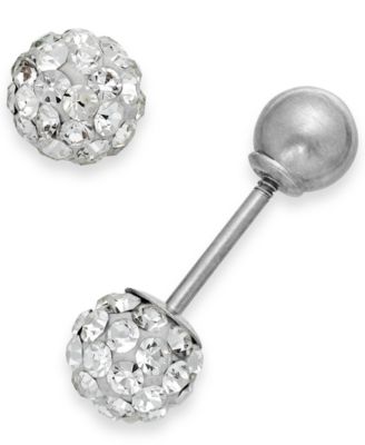 macy's gold earrings studs