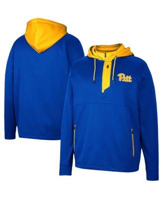 Мужская толстовка Colosseum Royal Pitt Panthers Luge 3.0 с капюшоном на молнии