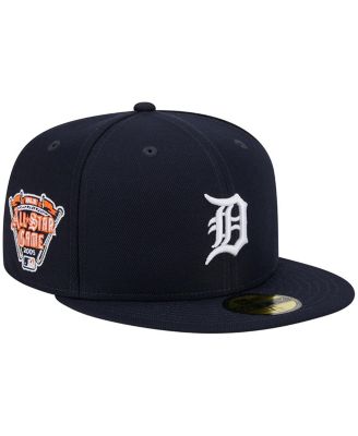 Мужская приталенная шляпа New Era Navy Detroit Tigers 2005, цвета команды 