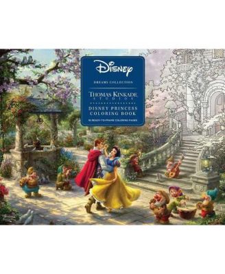 Коллекция Disney Dreams от студии Томаса Кинкейда Раскраска принцессы Диснея от Томаса Кинкейда