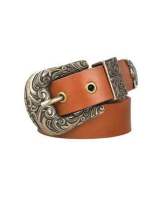 Женский кожаный ремень Frye Womens 30mm Western из натуральной кожи