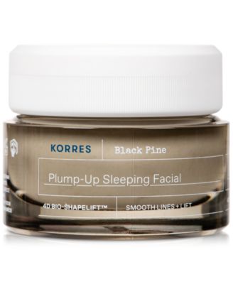 Крем для лица KORRES Black Pine Plump-Up Sleeping Facial, 1,3 унции