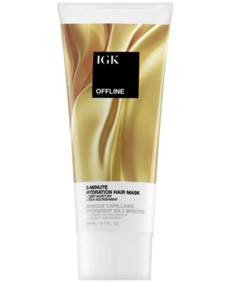 IGK Hair Offline 3-минутная увлажняющая маска для волос без цвета