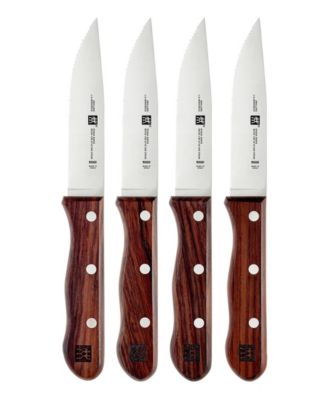 Набор стейковых ножей для стейк-хауса Zwilling из 4 предметов с футляром для хранения