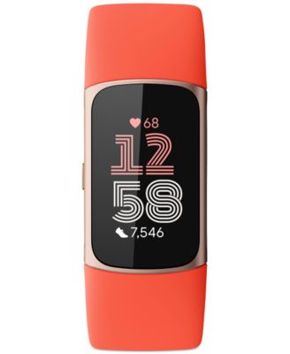 Силиконовые часы-трекер для фитнеса Fitbit Unisex Charge 6 36 мм