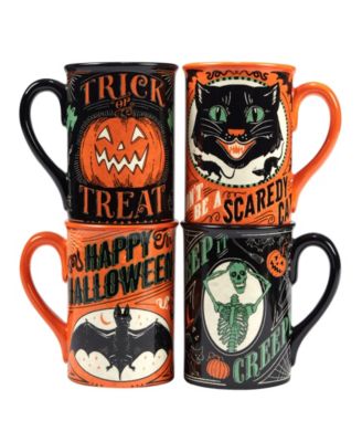 Сертифицированная международная кружка Scaredy Cat, набор из 4 предметов