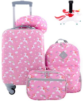 Набор для ручной клади Travellers Club Kid's Hard Side Carry-On Spinner из 5 предметов