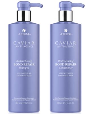 Набор шампуней и кондиционеров Alterna Caviar Restructuring Bond Repair, 2 шт.