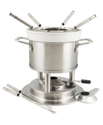 Набор для фондю из нержавеющей стали Basel из 11 предметов