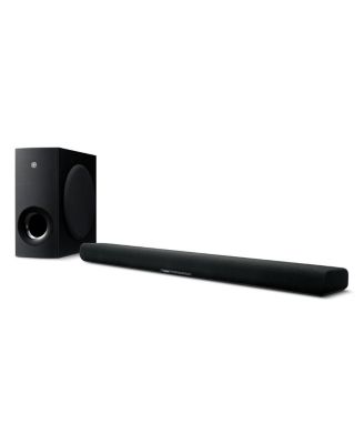 Звуковая панель Yamaha SR-B40A Dolby Atmos с беспроводным сабвуфером черного цвета
