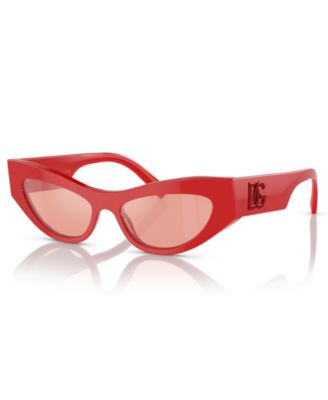 Женские солнцезащитные очки Dolce-Gabbana зеркальные DG4450 48390₽