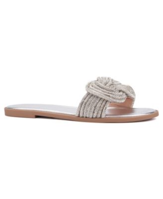 Модные женские сандалии на плоской подошве Tammy - Широкая ширина