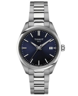 Tissot Унисекс Швейцарские часы-браслет из нержавеющей стали PR 100 34 мм
