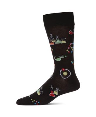 MeMoi Мужские крутые носки для команды Science Geek Novelty Crew Socks