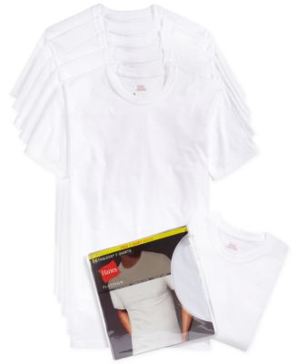 hanes crew neck t shirts