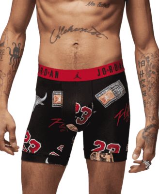 Мужские трусы-боксеры Jordan Mens 2-Pack MJ Essentials с принтом поли Dri-FIT 7590₽