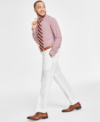 Мужские однотонные костюмы классического кроя из коллекции Tayion с раздельными брюками 27090₽