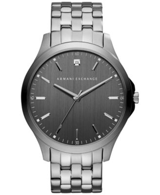 armani diamond watch mens