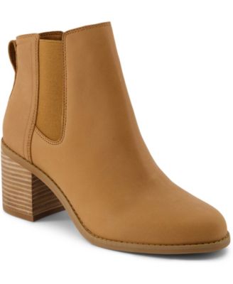 Женские ботильоны на блочном каблуке TOMS Toms Evelyn Chelsea с откидным верхом 23190₽